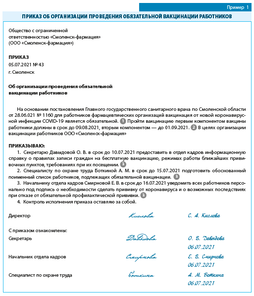 Можно ли требовать сертификат о вакцинации от коронавируса при приеме на работу