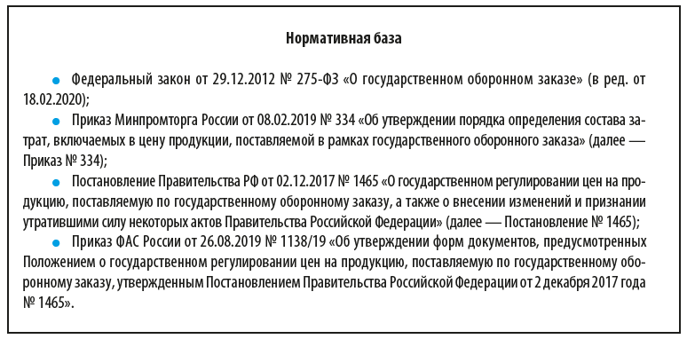 Контрольная работа по теме Схема расчета и формирования контрактной цены