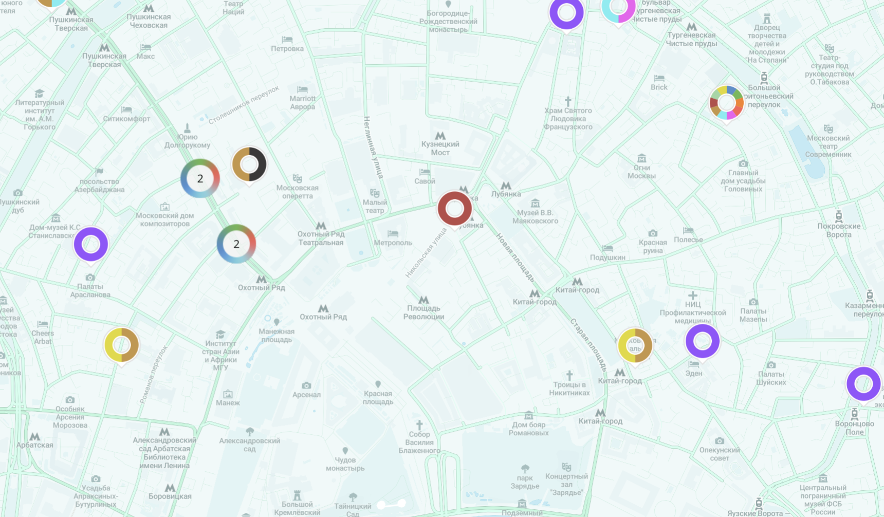 Карта приема вторсырья