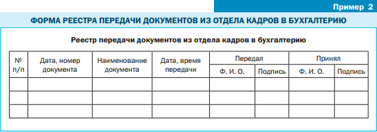 Передать документы наручно