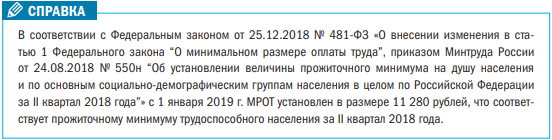 Фиксированные оклады не облагаются минимальной заработной платой