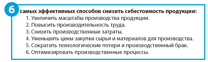 Реферат: Себестоимость продукции и резервы ее снижения