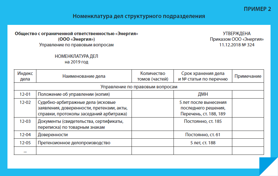 О хранении документов образец. Номенклатура дел структурного подразделения канцелярия. Форма номенклатуры дел структурного подразделения. Номенклатура дел структурное подразделение администрация. Наименование структурного подразделения в номенклатуре дел.