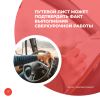 Путевой лист может подтвердить факт выполнения сверхурочной работы