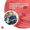Проект нового Закона о занятости населения принят во втором чтении