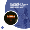 Верховный Суд опубликовал первый в 2023 году общий обзор практики 