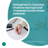 Периодичность плановых проверок работодателей трудовыми инспекторами изменили