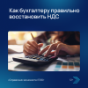 Как бухгалтеру правильно восстановить НДС