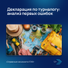 Декларация по турналогу: анализ первых ошибок