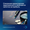 Списанная кредиторская задолженность облагается налогом на прибыль
