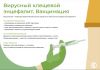 Осень — идеальное время для прививки от клещевого энцефалита! 